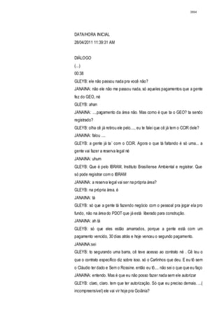 Relatório CPMI do Cachoeira parte 2