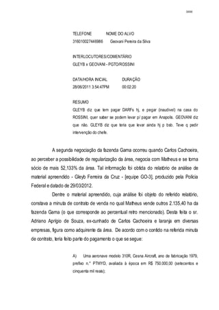 Relatório CPMI do Cachoeira parte 2