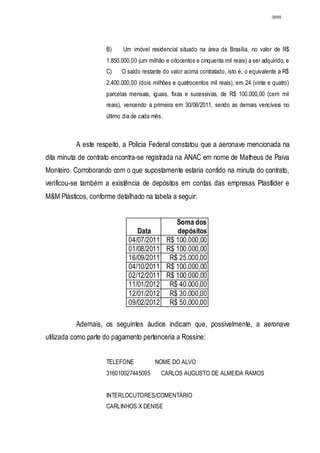 Relatório CPMI do Cachoeira parte 2