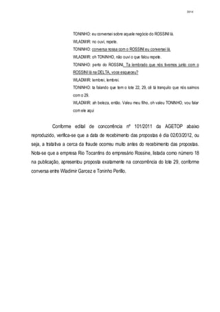 Relatório CPMI do Cachoeira parte 2