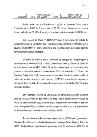 Relatório CPMI do Cachoeira parte 2