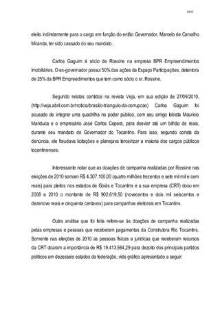 Relatório CPMI do Cachoeira parte 2