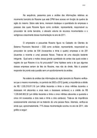 Relatório CPMI do Cachoeira parte 2