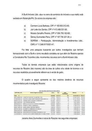 Relatório CPMI do Cachoeira parte 2