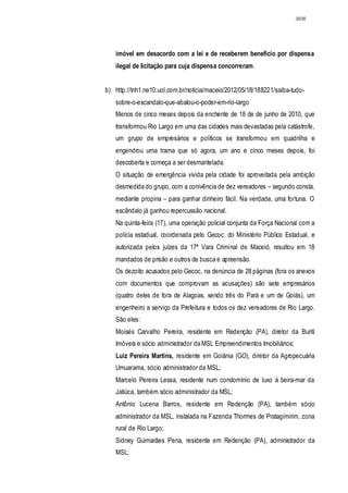 Relatório CPMI do Cachoeira parte 2