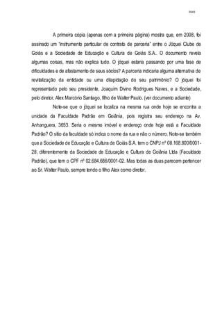 Relatório CPMI do Cachoeira parte 2