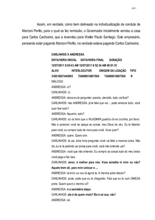 Relatório CPMI do Cachoeira parte 2