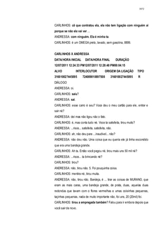 Relatório CPMI do Cachoeira parte 2