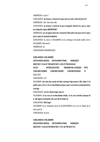 Relatório CPMI do Cachoeira parte 2