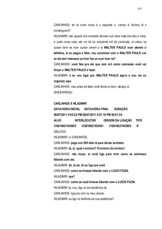 Relatório CPMI do Cachoeira parte 2