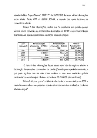 Relatório CPMI do Cachoeira parte 2
