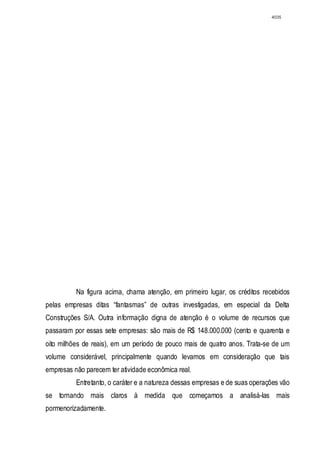 Relatório CPMI do Cachoeira parte 2