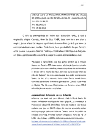 Relatório CPMI do Cachoeira parte 2