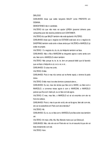 Relatório CPMI do Cachoeira parte 2