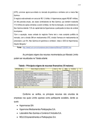 Relatório CPMI do Cachoeira parte 2