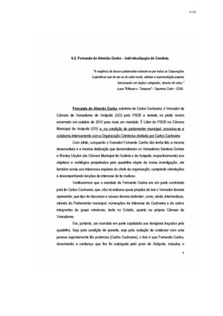 Relatório CPMI do Cachoeira parte 2