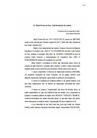 Relatório CPMI do Cachoeira parte 2