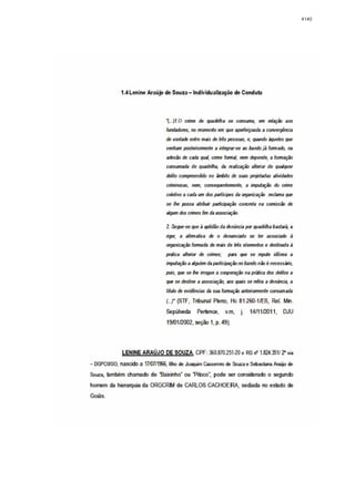 Relatório CPMI do Cachoeira parte 2