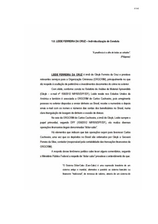 Relatório CPMI do Cachoeira parte 2