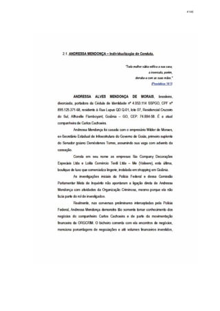 Relatório CPMI do Cachoeira parte 2