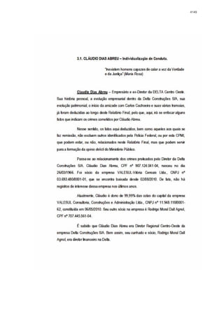 Relatório CPMI do Cachoeira parte 2