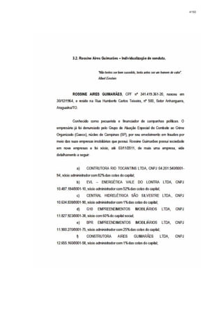 Relatório CPMI do Cachoeira parte 2