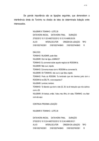 Relatório CPMI do Cachoeira parte 2