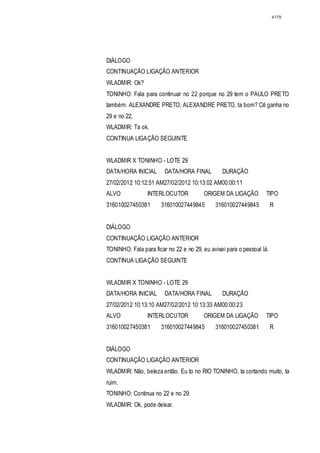 Relatório CPMI do Cachoeira parte 2