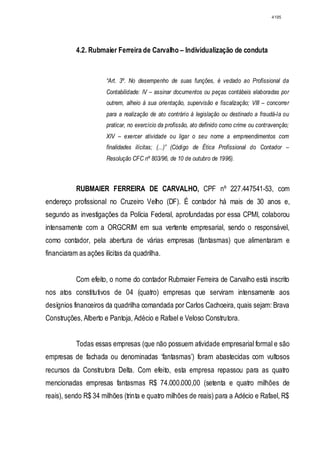 Relatório CPMI do Cachoeira parte 2