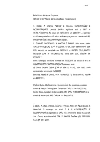 Relatório CPMI do Cachoeira parte 2