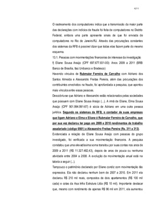 Relatório CPMI do Cachoeira parte 2