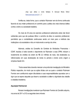 Relatório CPMI do Cachoeira parte 2