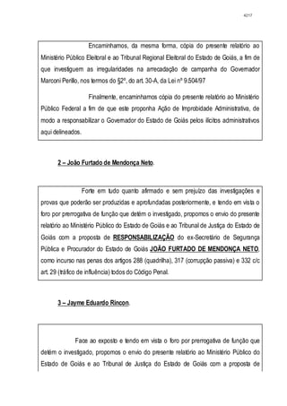 Relatório CPMI do Cachoeira parte 2