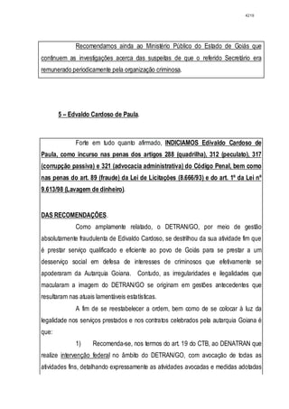 Relatório CPMI do Cachoeira parte 2