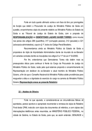 Relatório CPMI do Cachoeira parte 2