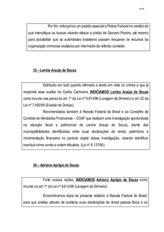 Relatório CPMI do Cachoeira parte 2