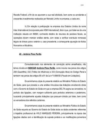 Relatório CPMI do Cachoeira parte 2