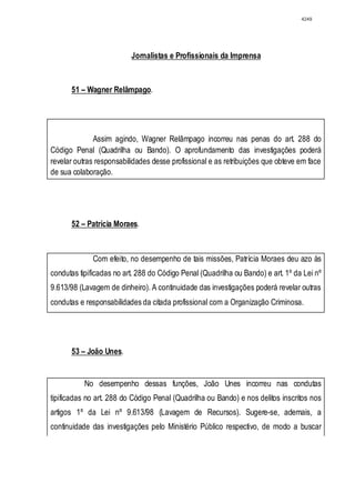 Relatório CPMI do Cachoeira parte 2