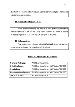 Relatório CPMI do Cachoeira parte 2