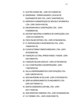 Relatório CPMI do Cachoeira parte 2