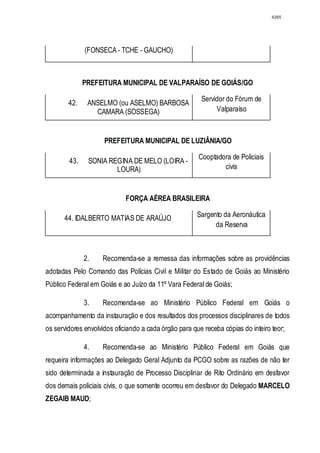 Relatório CPMI do Cachoeira parte 2