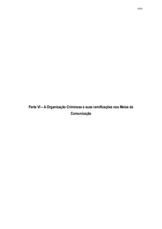 Relatório CPMI do Cachoeira parte 2