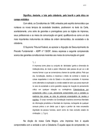 Relatório CPMI do Cachoeira parte 2