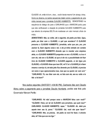 Relatório CPMI do Cachoeira parte 2