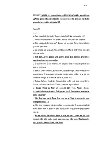 Relatório CPMI do Cachoeira parte 2