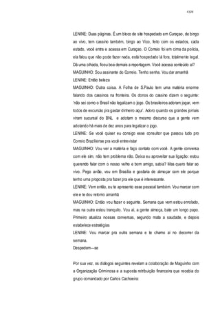 Relatório CPMI do Cachoeira parte 2