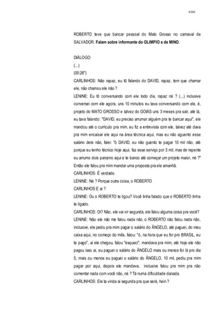 Relatório CPMI do Cachoeira parte 2