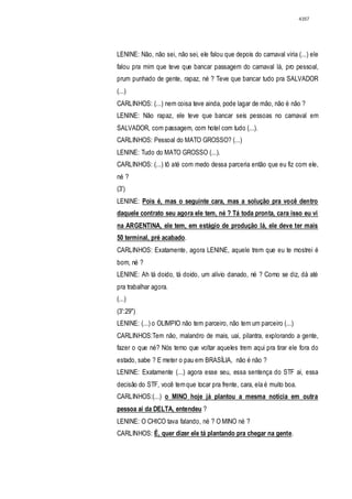 Relatório CPMI do Cachoeira parte 2