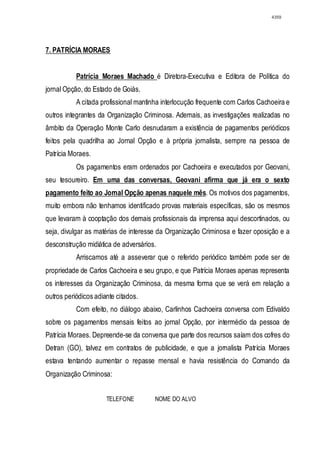 Relatório CPMI do Cachoeira parte 2