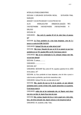 Relatório CPMI do Cachoeira parte 2